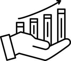 Statistics Icon Design Symbol vector