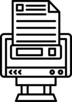 Document File Icon Design Symbol vector