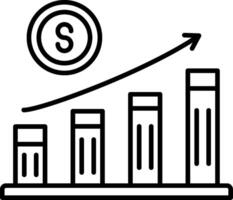 Graph Icon Design Symbol vector