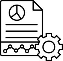 Seo Report Icon Design Symbol vector