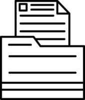 Document File Icon Design Symbol vector