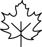 Maple Leaf Icon Design Symbol vector