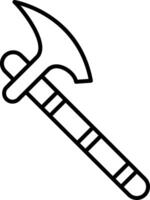 Axe Icon Design Symbol vector