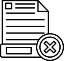 Delete Button Icon Design Symbol vector