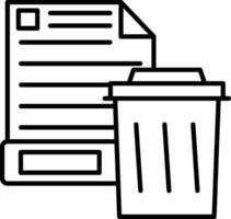 Delete Button Icon Design Symbol vector