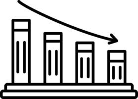 Graph Icon Design Symbol vector