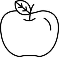 Apple Icon Design Symbol vector