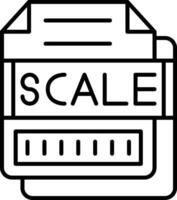 SCALA Icon Design Symbol vector