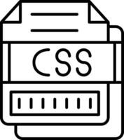 CSS Icon Design Symbol vector