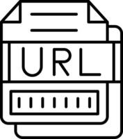 URL Icon Design Symbol vector