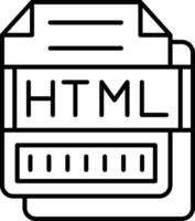 HTML Icon Design Symbol vector