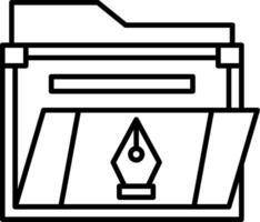 Folder Icon Design Symbol vector