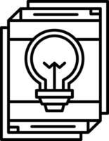 Light Bulb Icon Design Symbol vector
