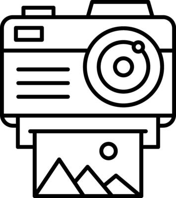 Photo Camera Icon Design Symbol