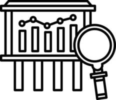 Analysis Icon Design Symbol vector