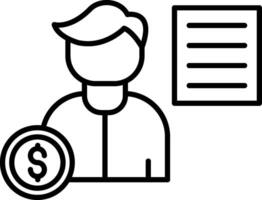 Employee Icon Design Symbol vector