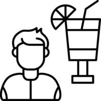 Drink Icon Design Symbol vector
