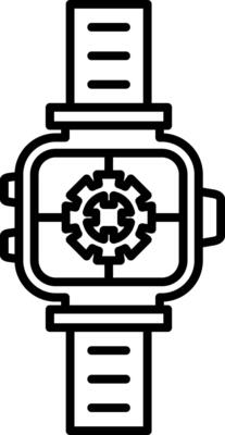 Smartwatch Icon Design Symbol
