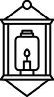 Lantern Icon Design Symbol vector