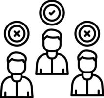 Selection Icon Design Symbol vector