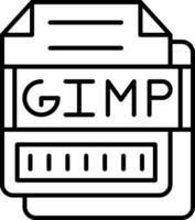 GIMP Icon Design Symbol vector