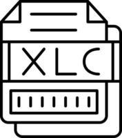 XLC Icon Design Symbol vector