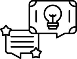 Idea Icon Design Symbol vector