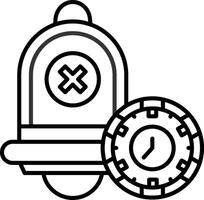 Silent Icon Design Symbol vector