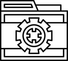 Folder Icon Design Symbol vector