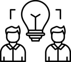 Brainstorm Icon Design Symbol vector