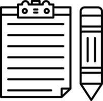 Writing Icon Design Symbol vector