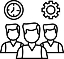 Teamwork Icon Design Symbol vector
