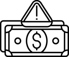 Economic Crisis Icon Design Symbol vector