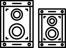 Speaker Icon Design Symbol vector