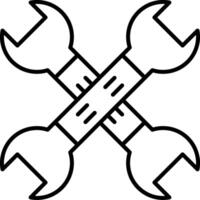 Wrench Icon Design Symbol vector