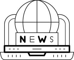 News Icon Design Symbol vector