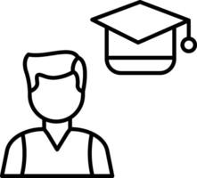 Intern Icon Design Symbol vector