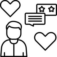 Customer Feedback Icon Design Symbol vector