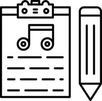 Music Composition Icon Design Symbol vector