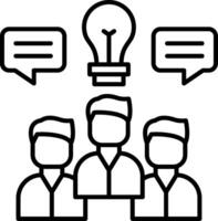 Team Work Icon Design Symbol vector