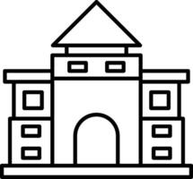 Castle Icon Design Symbol vector