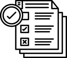 Completed Task Icon Design Symbol vector