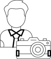 Photographer Icon Design Symbol vector