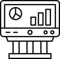 Monitor Screen Icon Design Symbol vector