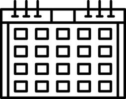 Calendar Icon Design Symbol vector