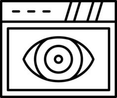Focus Icon Design Symbol vector