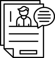 HR Icon Design Symbol vector