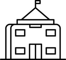 Embassy Icon Design Symbol vector