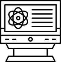 Computer Science Icon Design Symbol vector