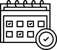 Attendance Icon Design Symbol vector